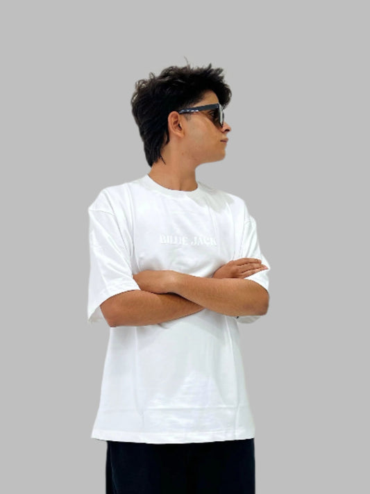 OVER SIZED WHITE T-SHIRT