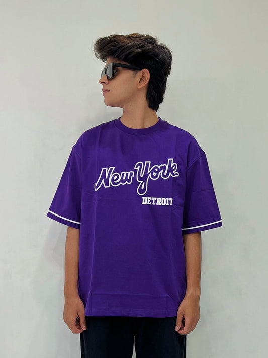OVER SIZED PURPLE T-SHIRT